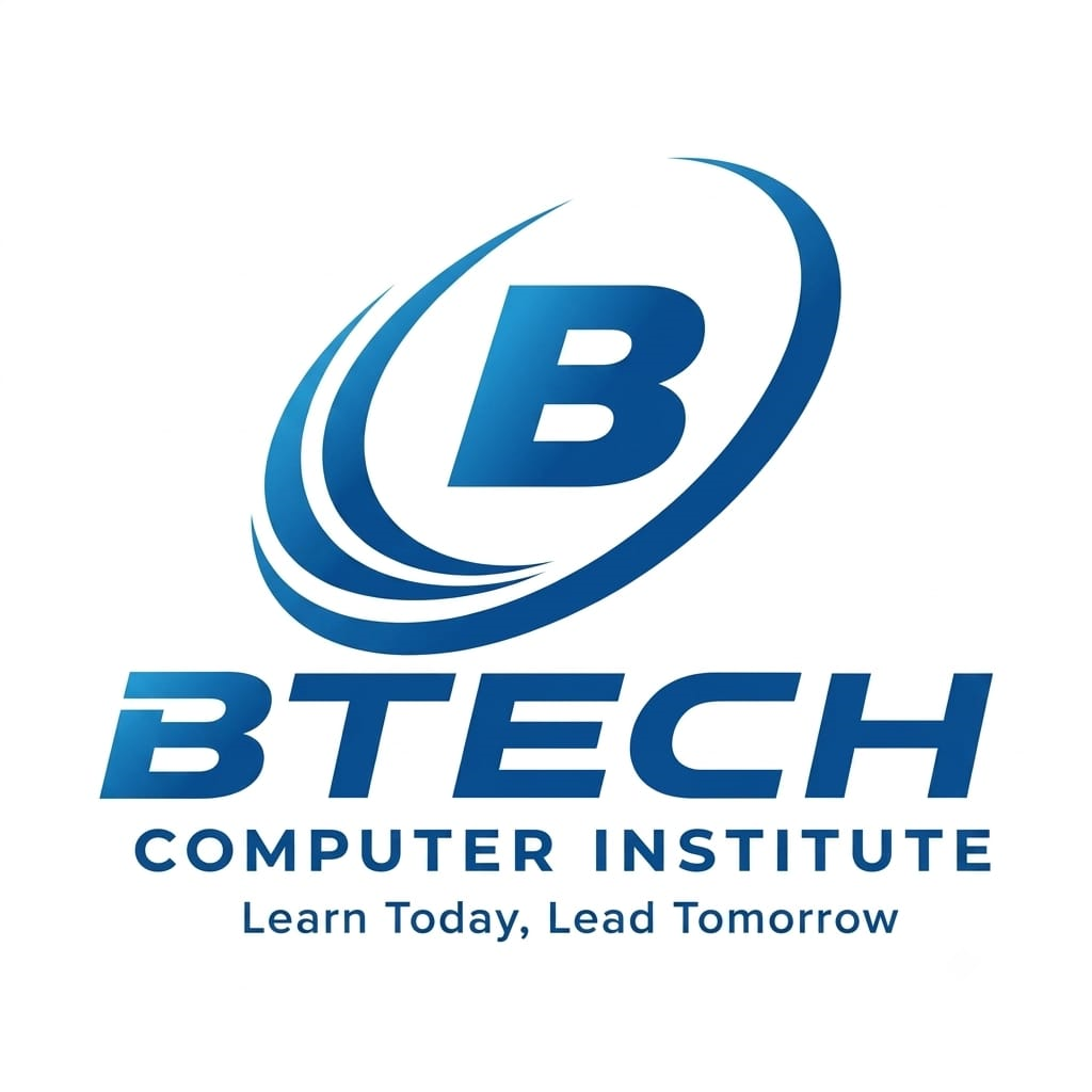 B Tech Computer Institute logo